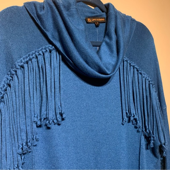 Love & Legend fringe sweater 1X - Picture 2 of 8
